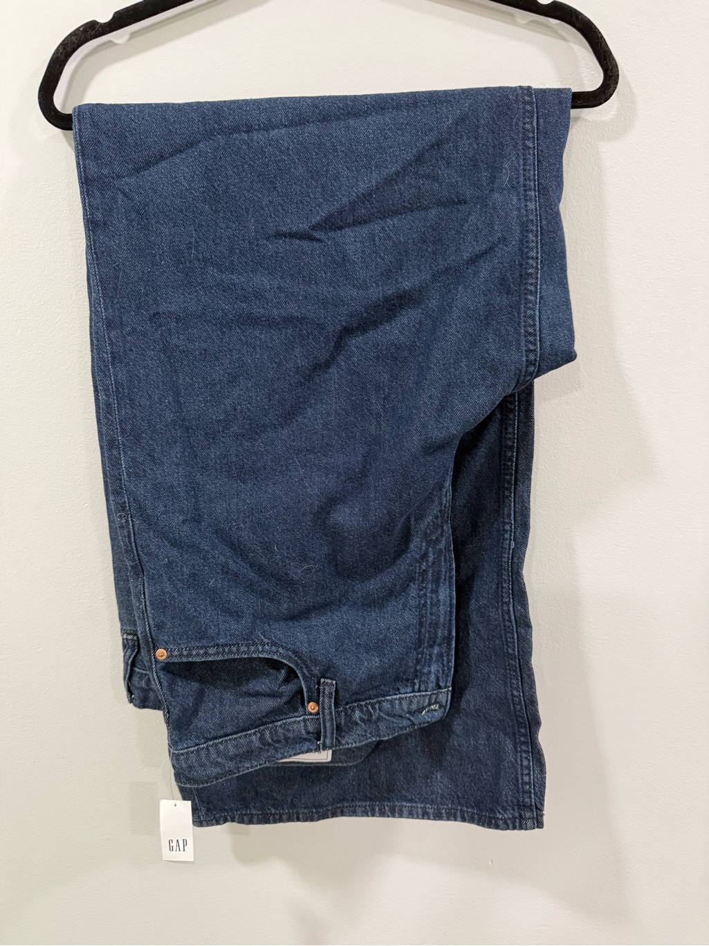Gap Womens Wide Leg Indigo Denim Jeans
